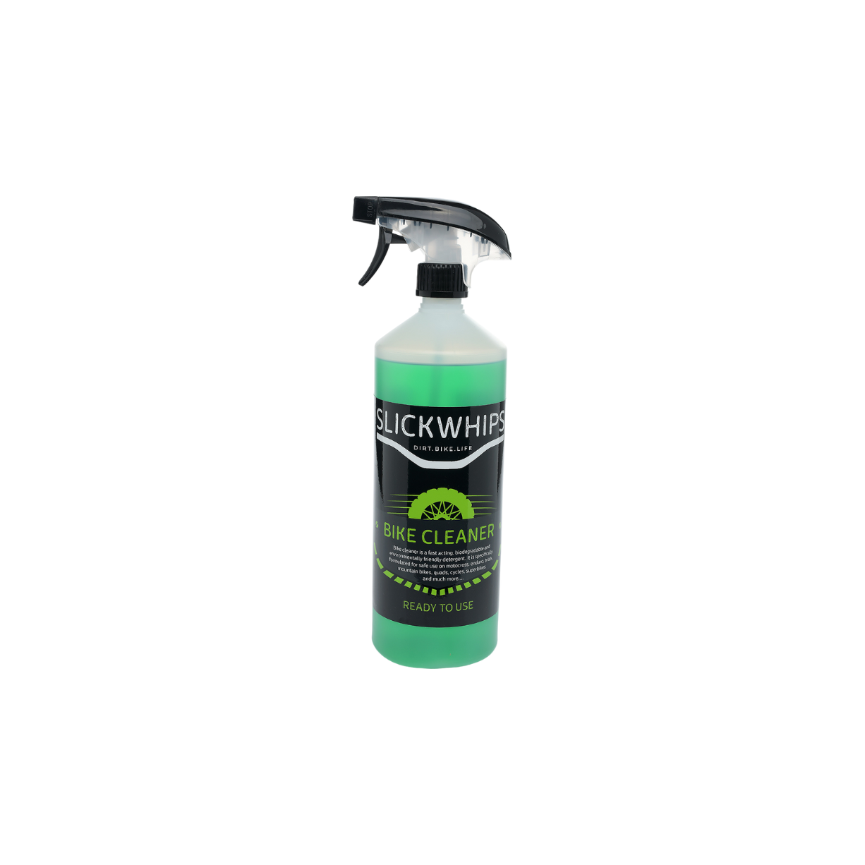 SLICKWHIPS BIKE CLEANER 1L - ULTIMATE PERFORMANCE BIODEGRADABLE BIKE CLEANER