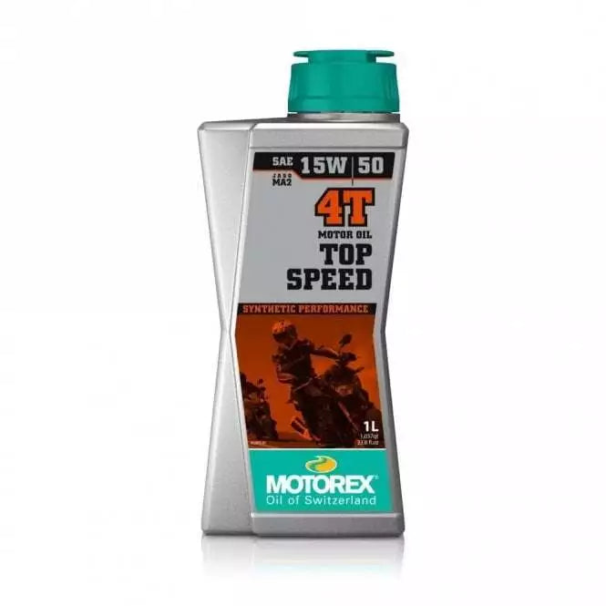 MOTOREX TOP SPEED 4T SYNTHETIC (15W50) 1 LITRE