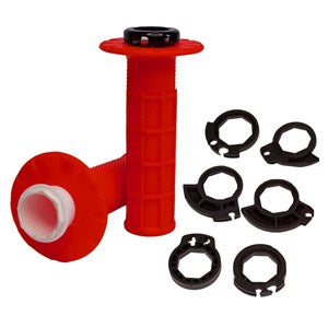APICO LOCK ON FULL DIAMOND HALF WAFFLE HANDLEBAR GRIPS