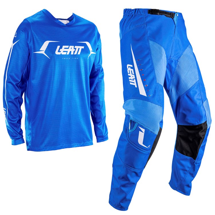 LEATT 2026 PANT AND SHIRT KIT COMBO 3.5 BLUE