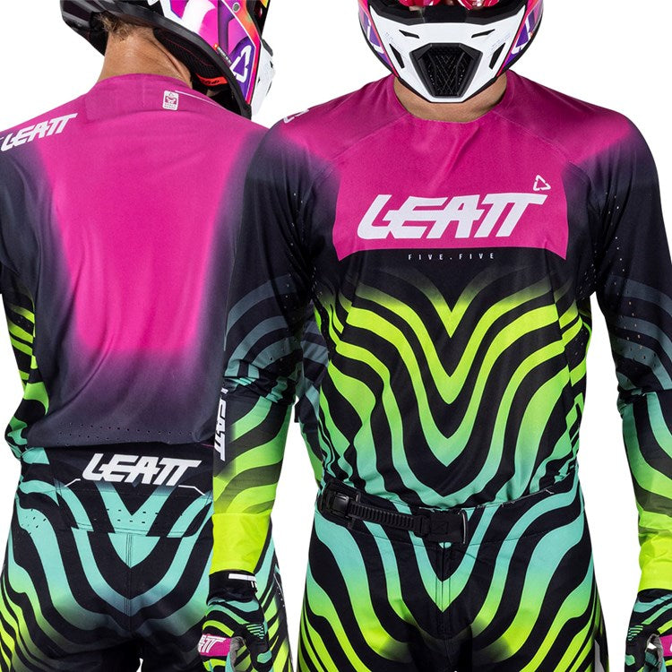 LEATT 2026 SHIRT MOTO 5.5 ULTRAWELD TIGER PINK