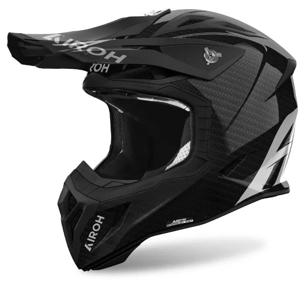 Airoh ACE 2 - Full Carbon 6K Gloss Black MX Helmet