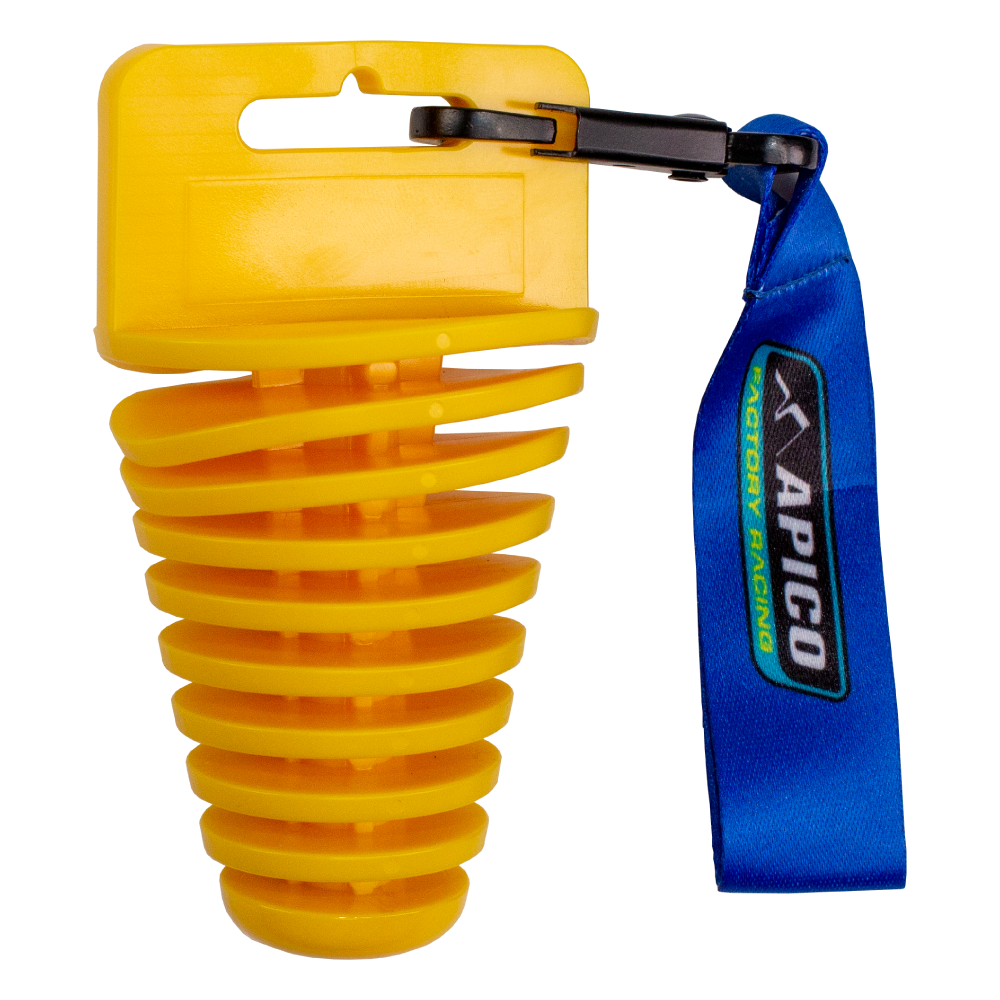 APICO EXHAUST PLUG 4-STROKE WITH LANYARD
