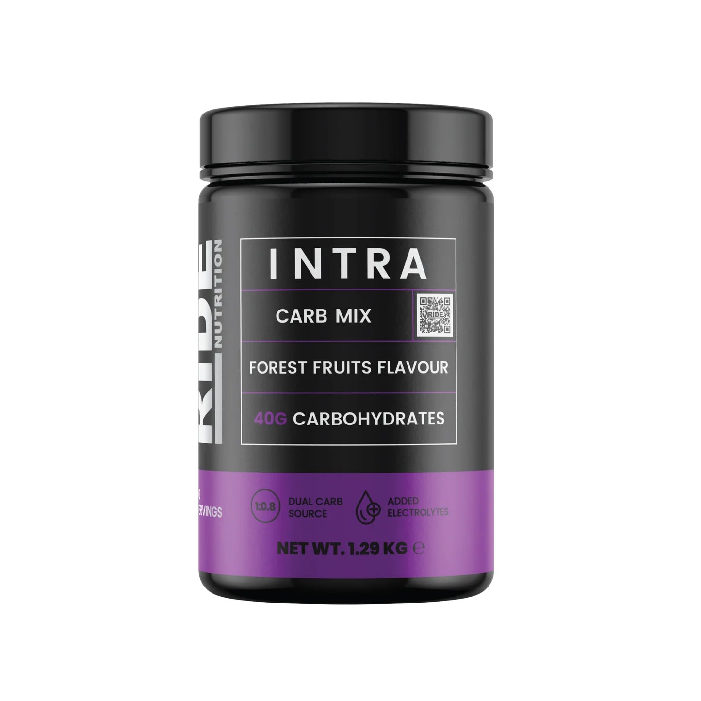 RIDE NUTRITION iNTRA CARB MIX - FOREST FRUIT - 30 SERVING TUB