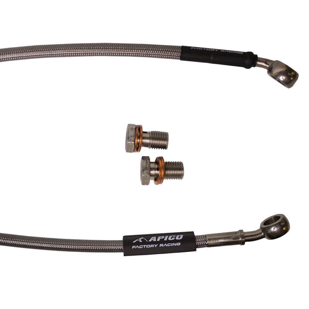 APICO BRAKE HOSE FRONT KAWASAKI KX450F/XC 24-25 (R)