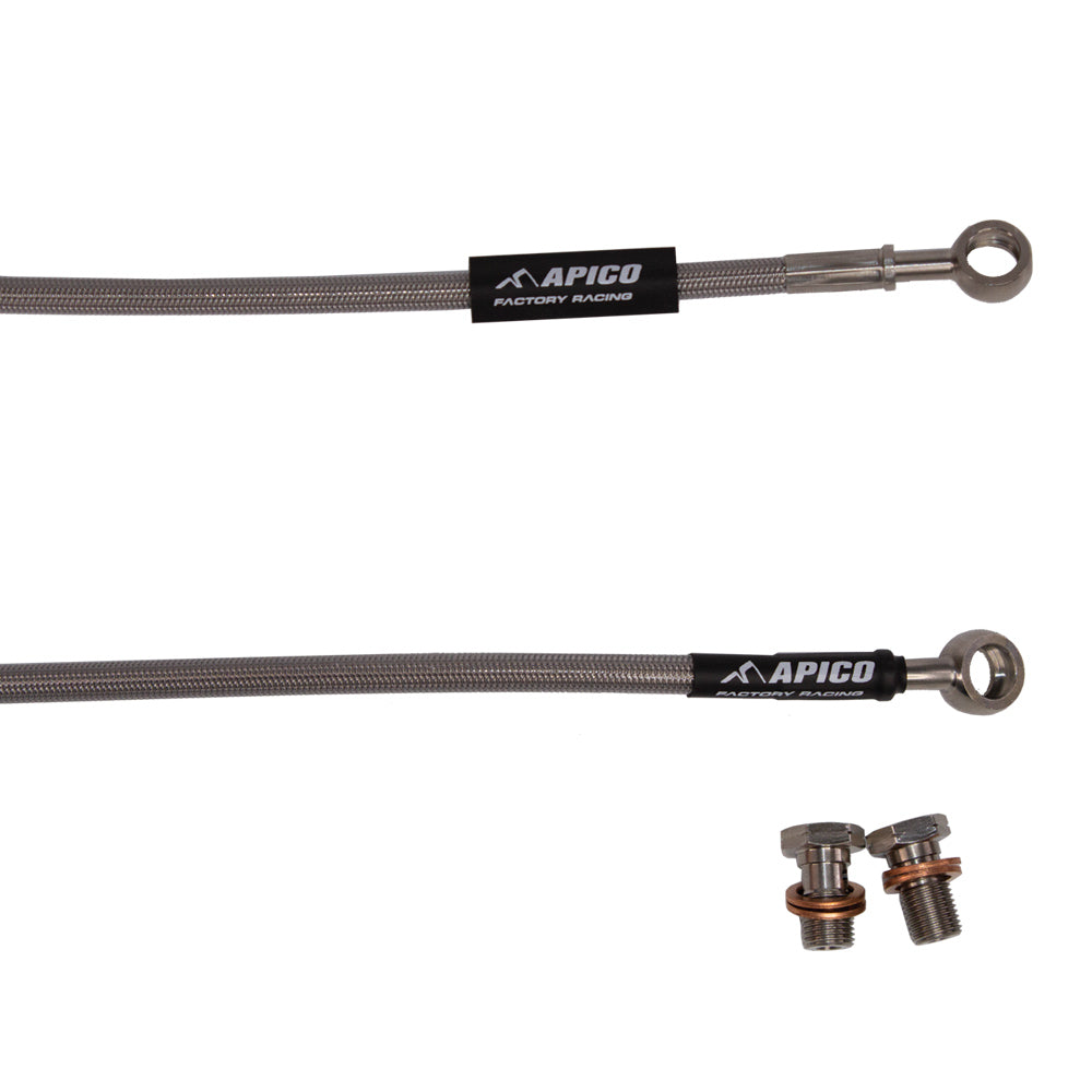 APICO BRAKE HOSE FRONT YAMAHA YZ125-250 96-97