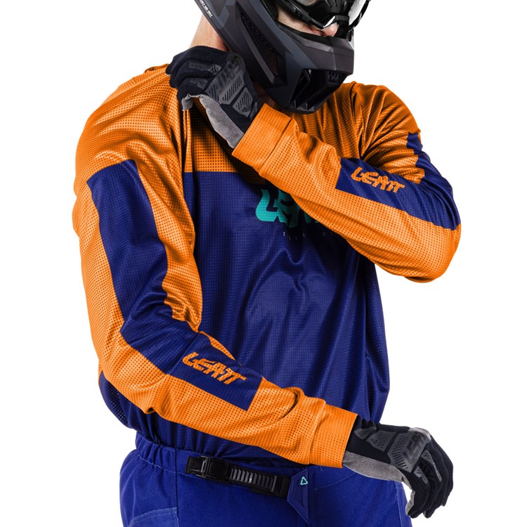 LEATT 2026 YOUTH PANT AND SHIRT KIT 3.5 ORANGE