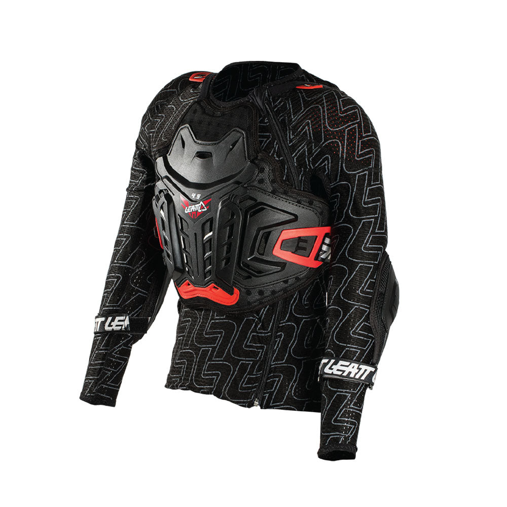LEATT BODY PROTECTOR 4.5 BLACK JUNIOR