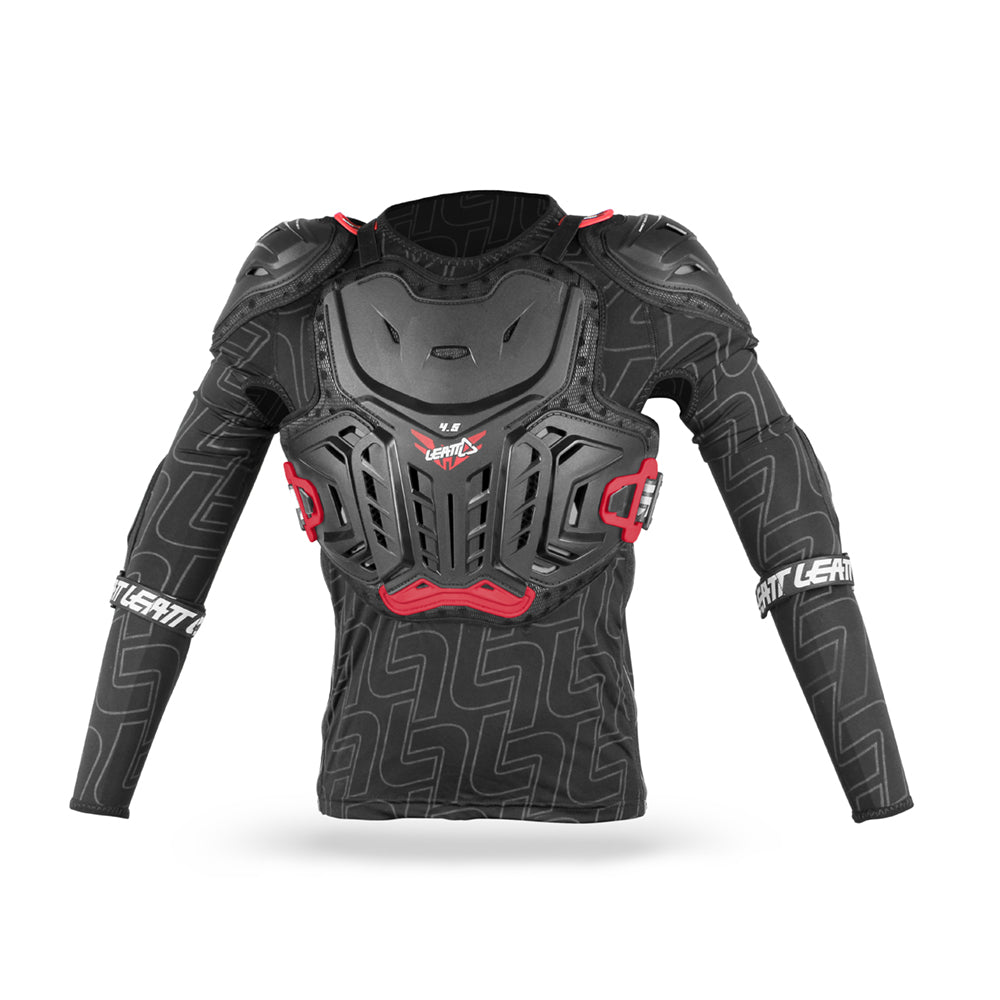 LEATT BODY PROTECTOR 4.5 BLACK JUNIOR