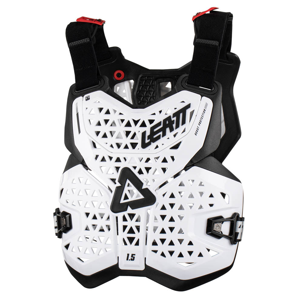 LEATT CHEST PROTECTOR 1.5 ADULT WHITE