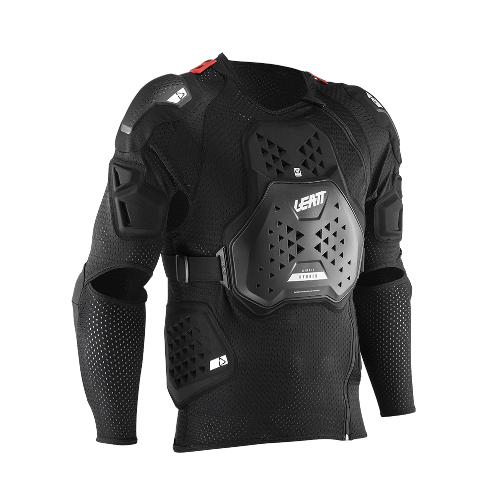 LEATT BODY PROTECTOR 3DF AIRFIT HYBRID BLACK