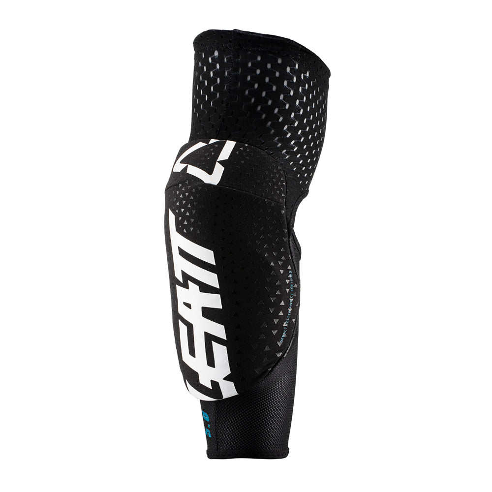 LEATT ELBOW GUARD 5.0 3DF WHITE/BLACK MINI