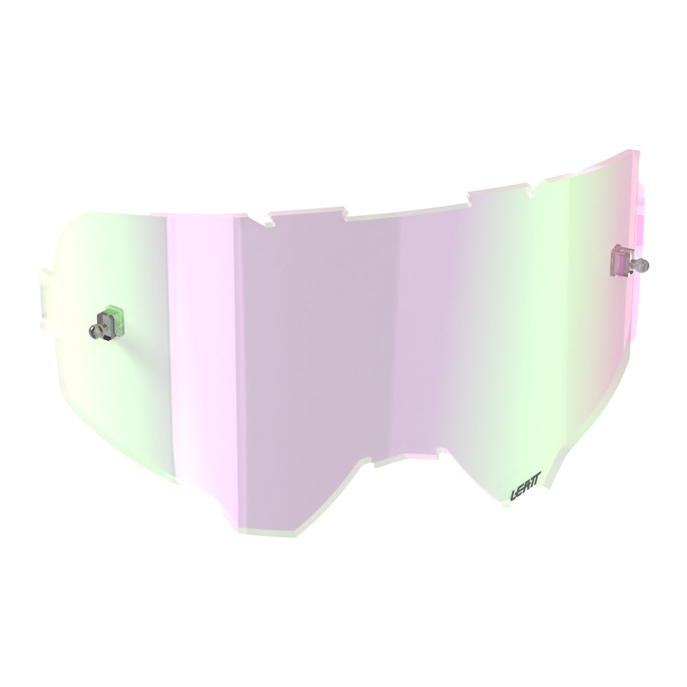 LEATT LENS VELOCITY CRYZTAL IRIZ PURPLE 75 VLT