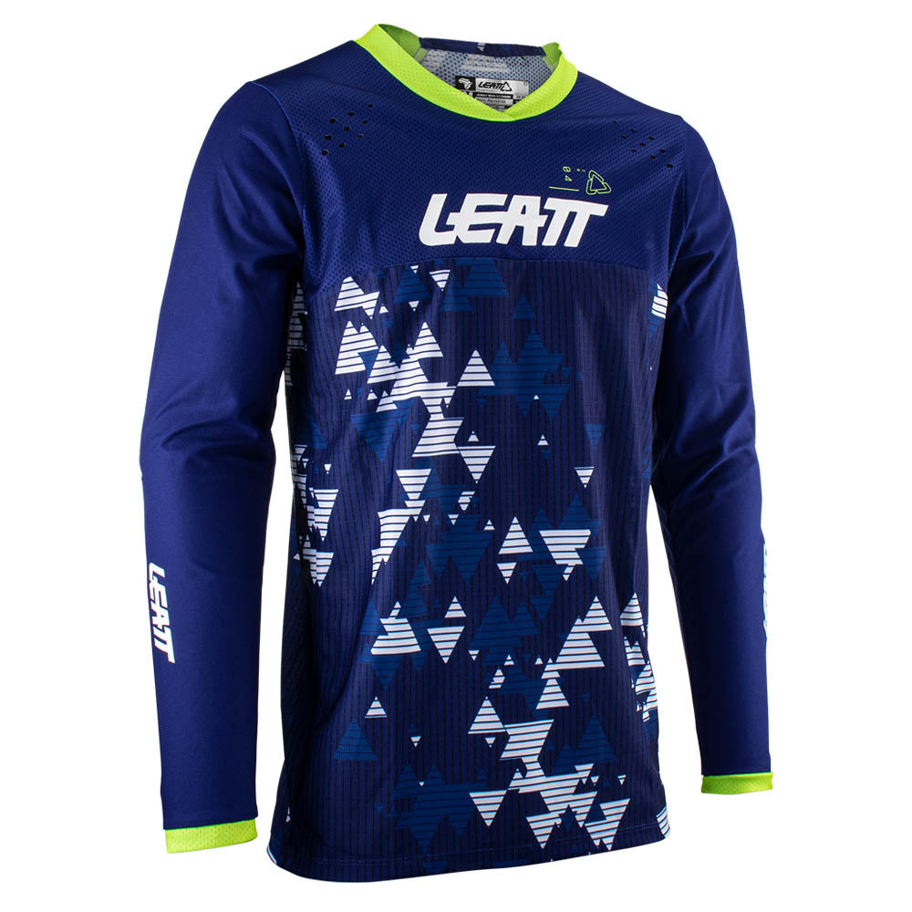 LEATT SHIRT MOTO 4.5 ENDURO BLUE MEDIUM