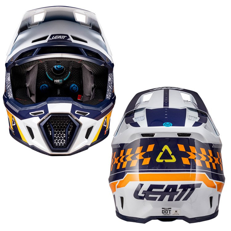 LEATT 2026 HELMET MOTO 8.5 V26 ORANGE + FREE GOGGLES