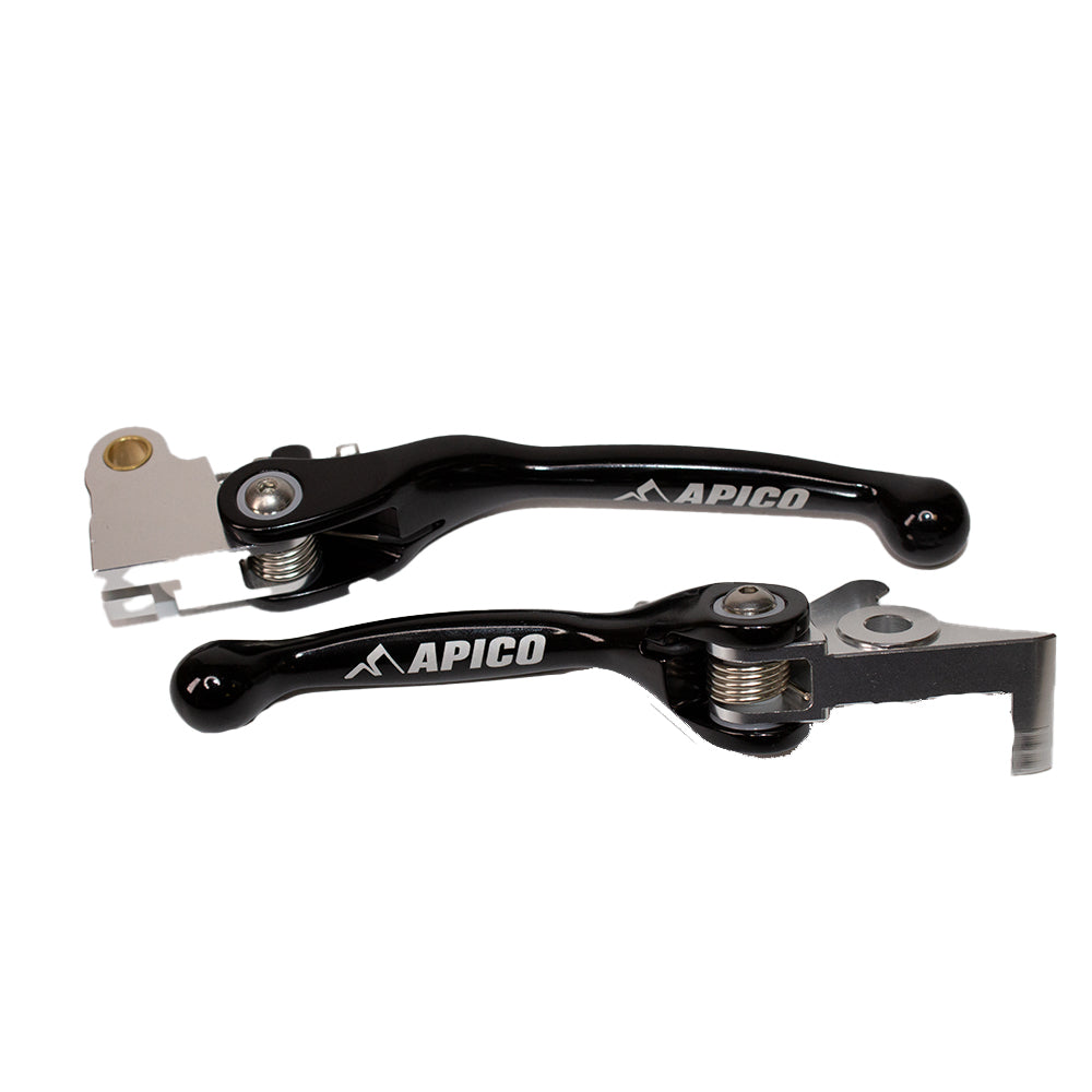APICO FLEXI LEVER (PAIR) HONDA CRF250L/RL 13-21, CRF300L/RL 21-23 BLACK