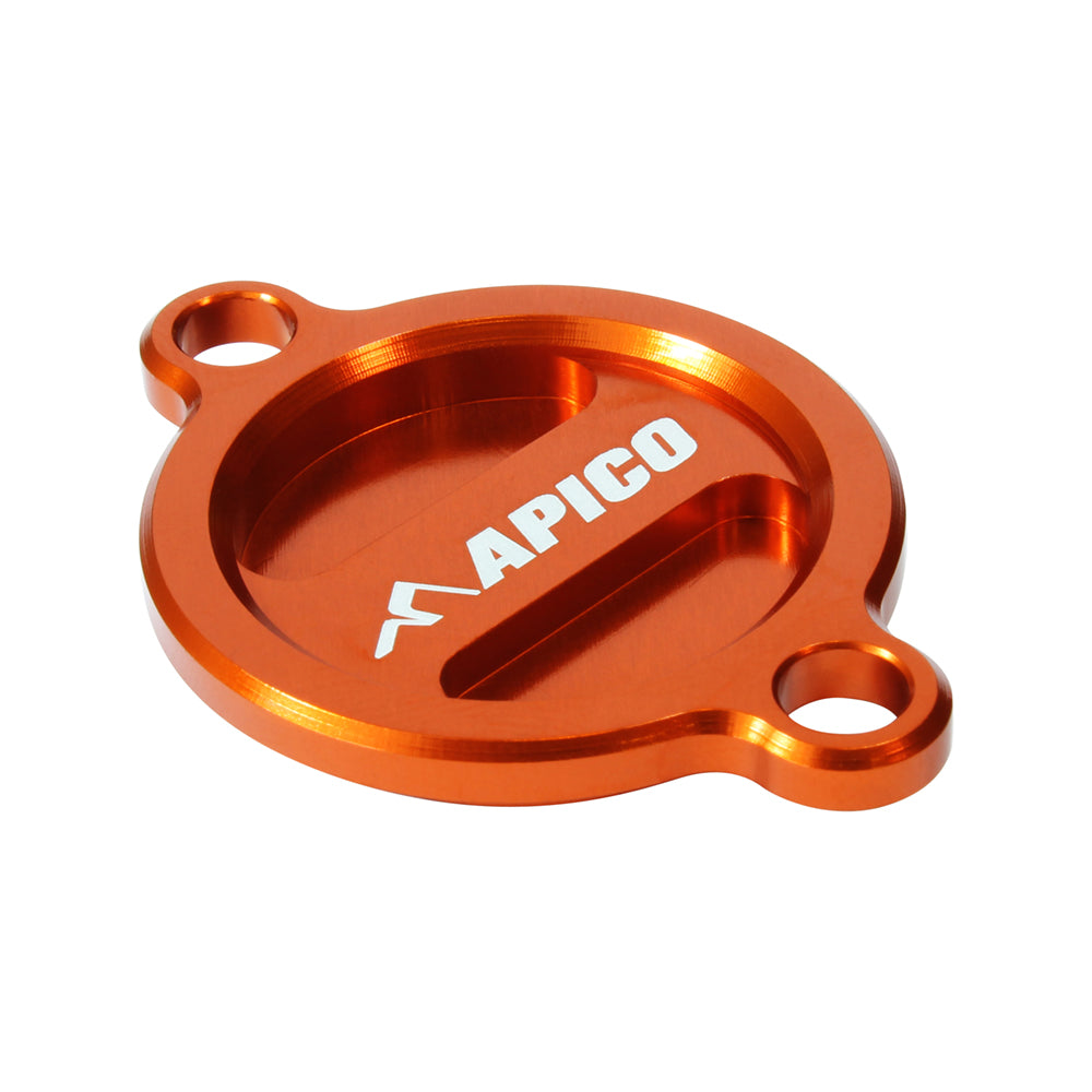 APICO OIL FILTER COVER KTM/HUSKY/GAS SX-F250 13-23, SX-F350 11-23, SX-F450 16-23, EXC-F250 14-23