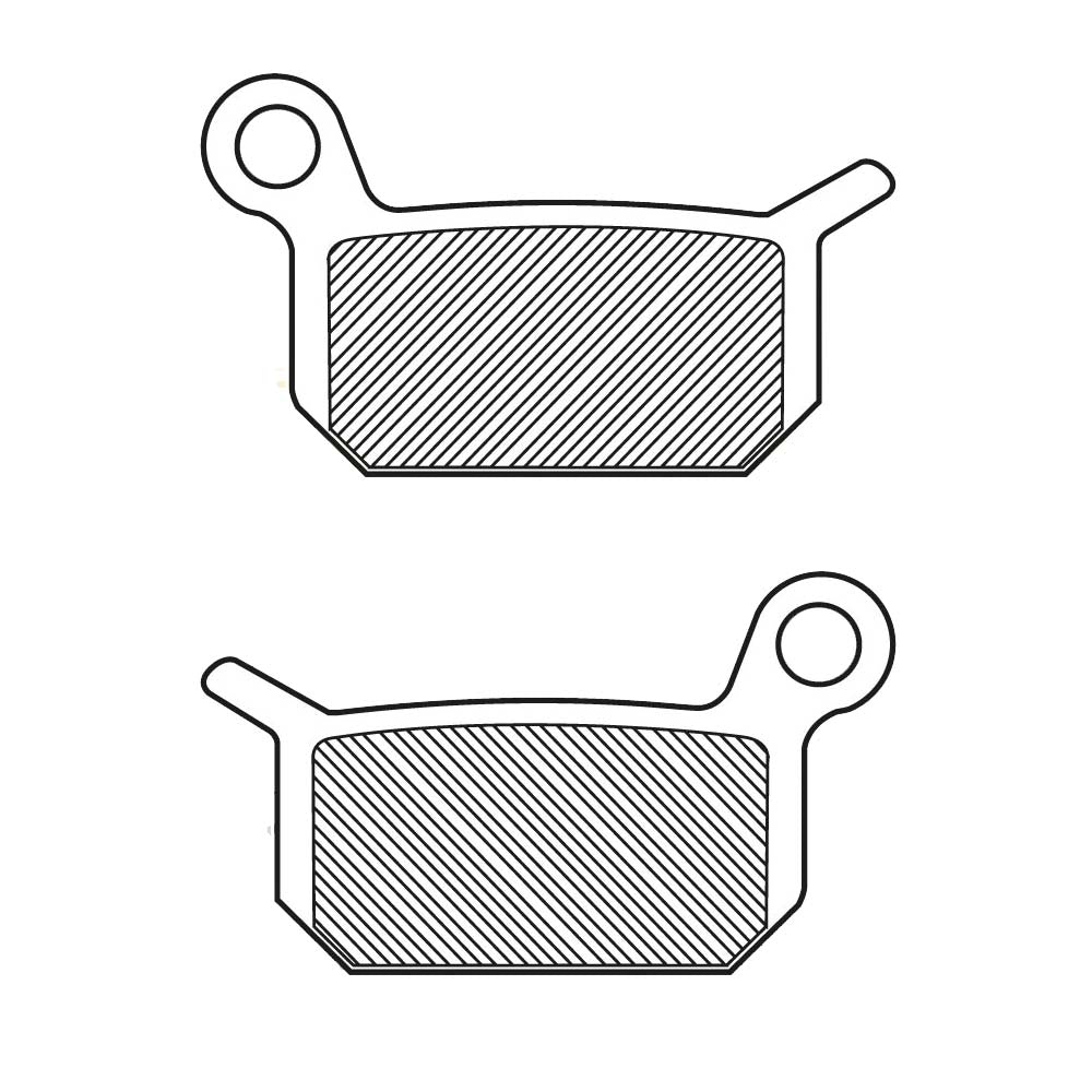 RENTHAL BRAKE PADS FRONT/REAR GASGAS/HUSKY/KTM 50CC (GF190) (R)