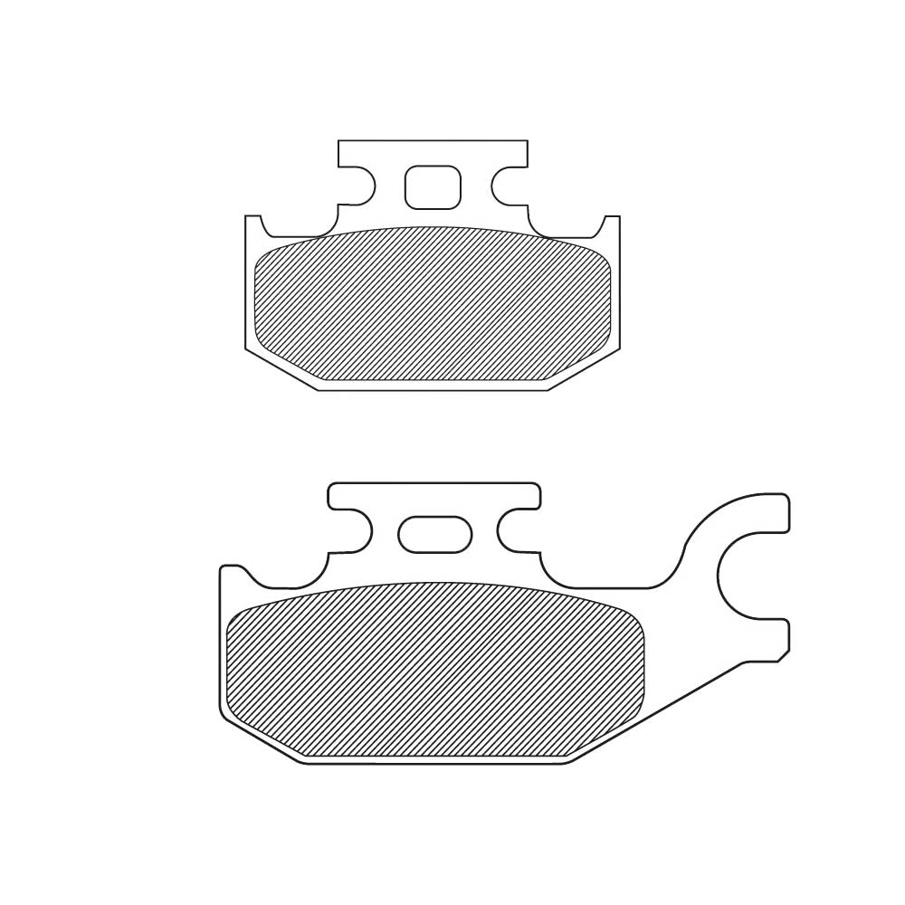 RENTHAL BRAKE PADS FRONT KAWASAKI KX65 (167) (R)