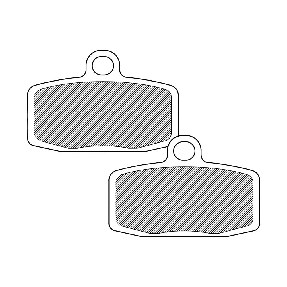 RENTHAL BRAKE PADS FRONT KTM/HQV SX/TC85 12-20, FREE-RIDE 13-18 (GF307) (R)