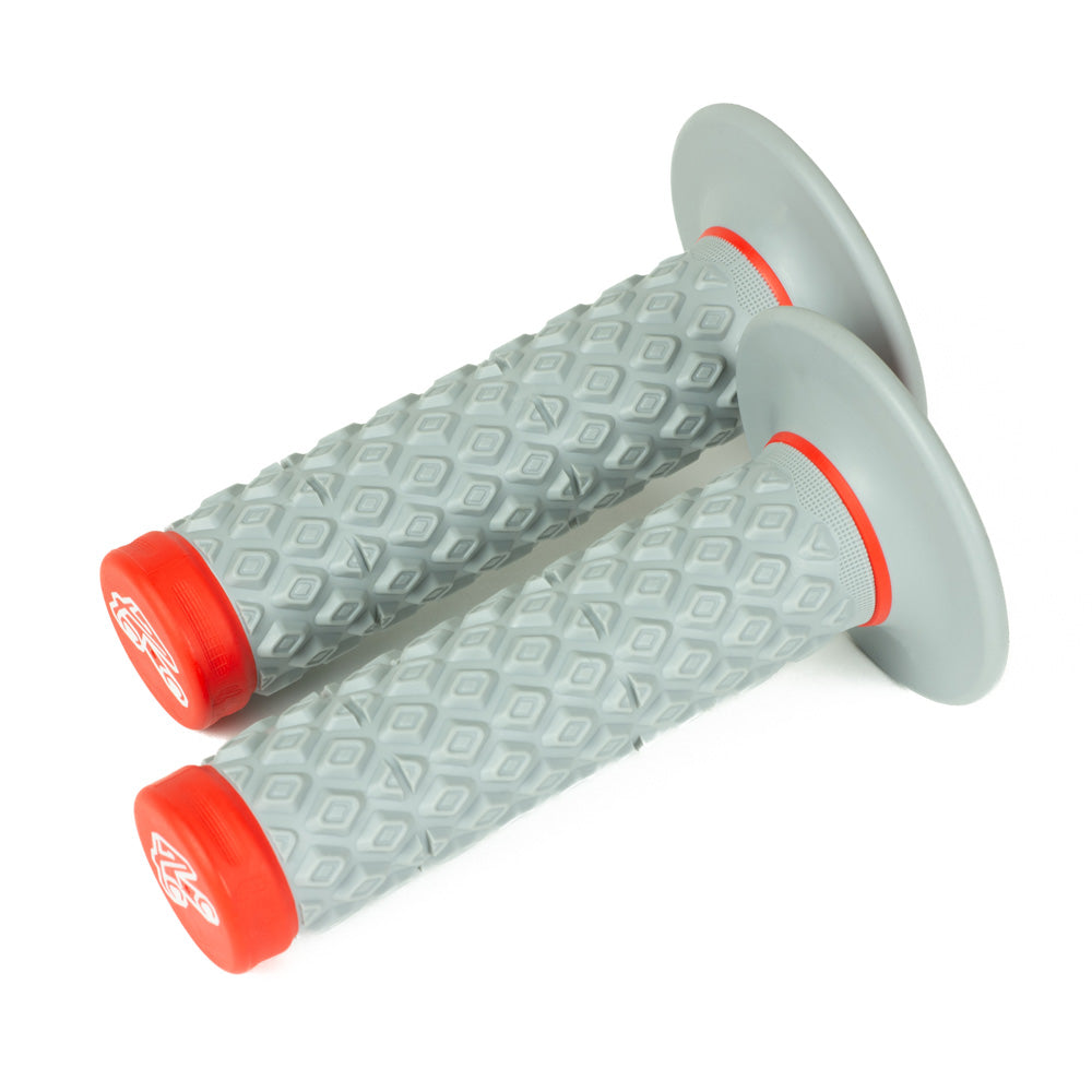 RENTHAL HANDLEBAR GRIP MX DUAL COMPOUND COMFORT SOFT/FIRM RED