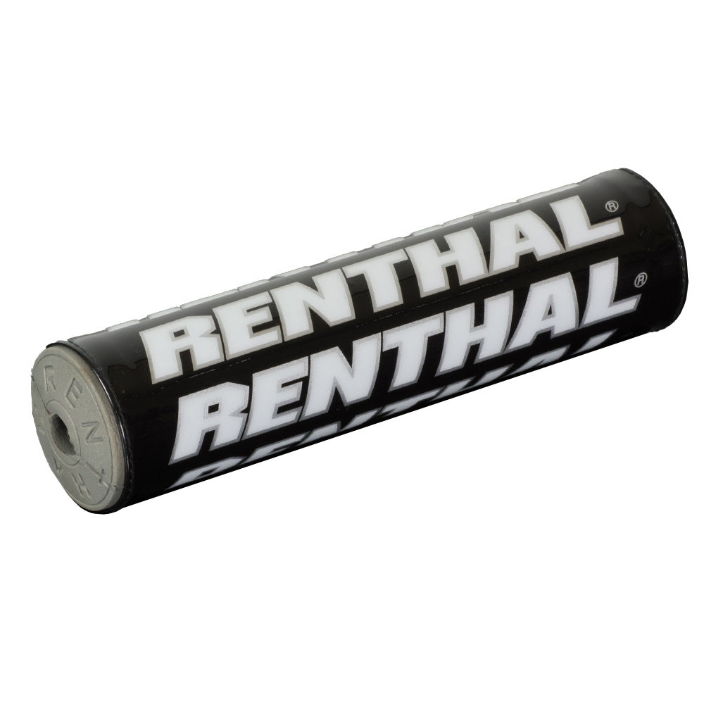 RENTHAL BAR PAD MINI SX (180MM/7.5IN) BLACK/SILVER/WHITE (GREY FOAM)