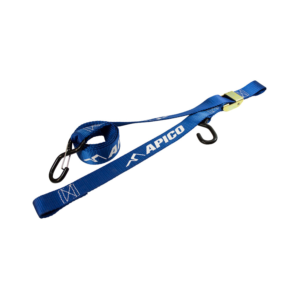 APICO TIEDOWN ULTRA HEAVY DUTY 35MM WIDE +XTRA LOOP HOOK & SNAP HOOK