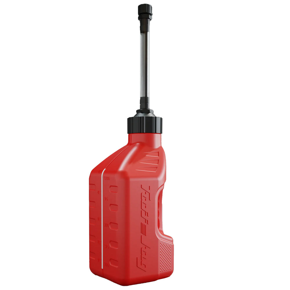 TUFF JUGS TUFF JUG 5L RED WITH AUTO-STOP SPOUT