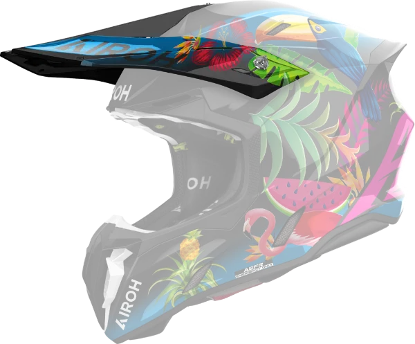 Airoh Twist 3 Helmet peaks - (all colours/designs)