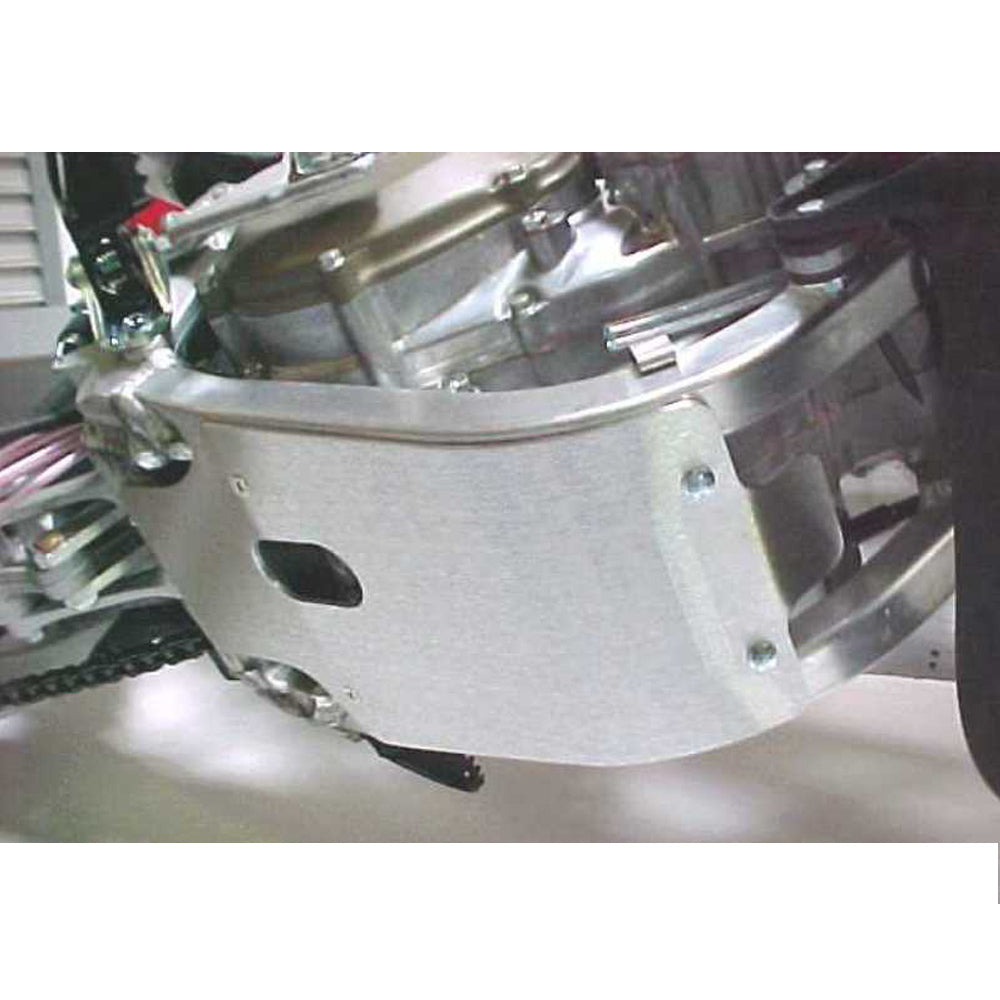 WORKS CONNECTION SKID PLATE CNC ALUMINUM HONDA CR250 02-07