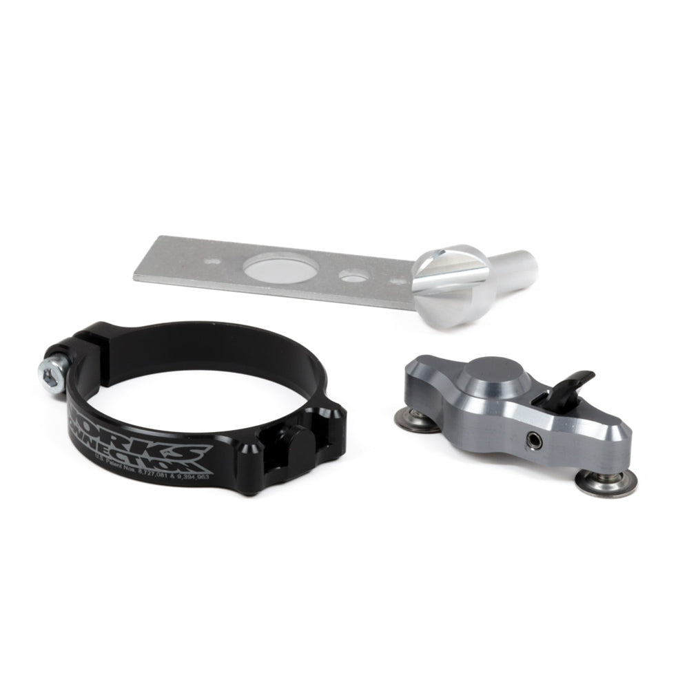 WORKS CONNECTION PRO LAUNCH KIT START DEVICE GASGAS/HUSKY MC125/250 24-25, MCF 250/350/450 24-25, TC125/250/300 23-25, FC250/350/450 23-25, WP CONE VALVE FORKS