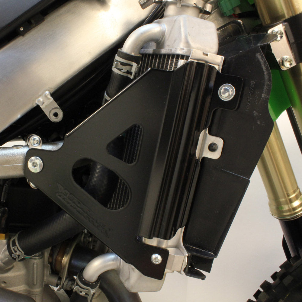 WORKS CONNECTION RADIATOR BRACES KAWASAKI KX250F 21-24, KX250XC 20-24, KX450F 19-23, KX450XC 20-23