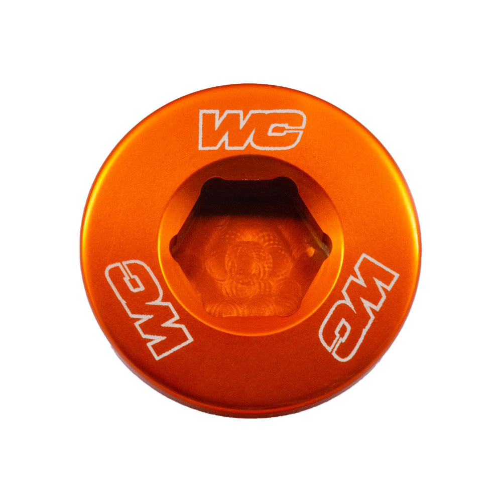 WORKS CONNECTION ENGINE PLUG KTM/HQV/GAS SX-F/FC250-450 11-25, EXC-F/FE250-450 12-25, MC-F/EC-F250-450 21-25