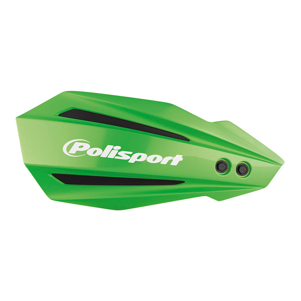 POLISPORT HAND GUARD BULLIT INC BAR & LEVER MOUNT KAWASAKI KX250F 20-23, KX450F 19-23