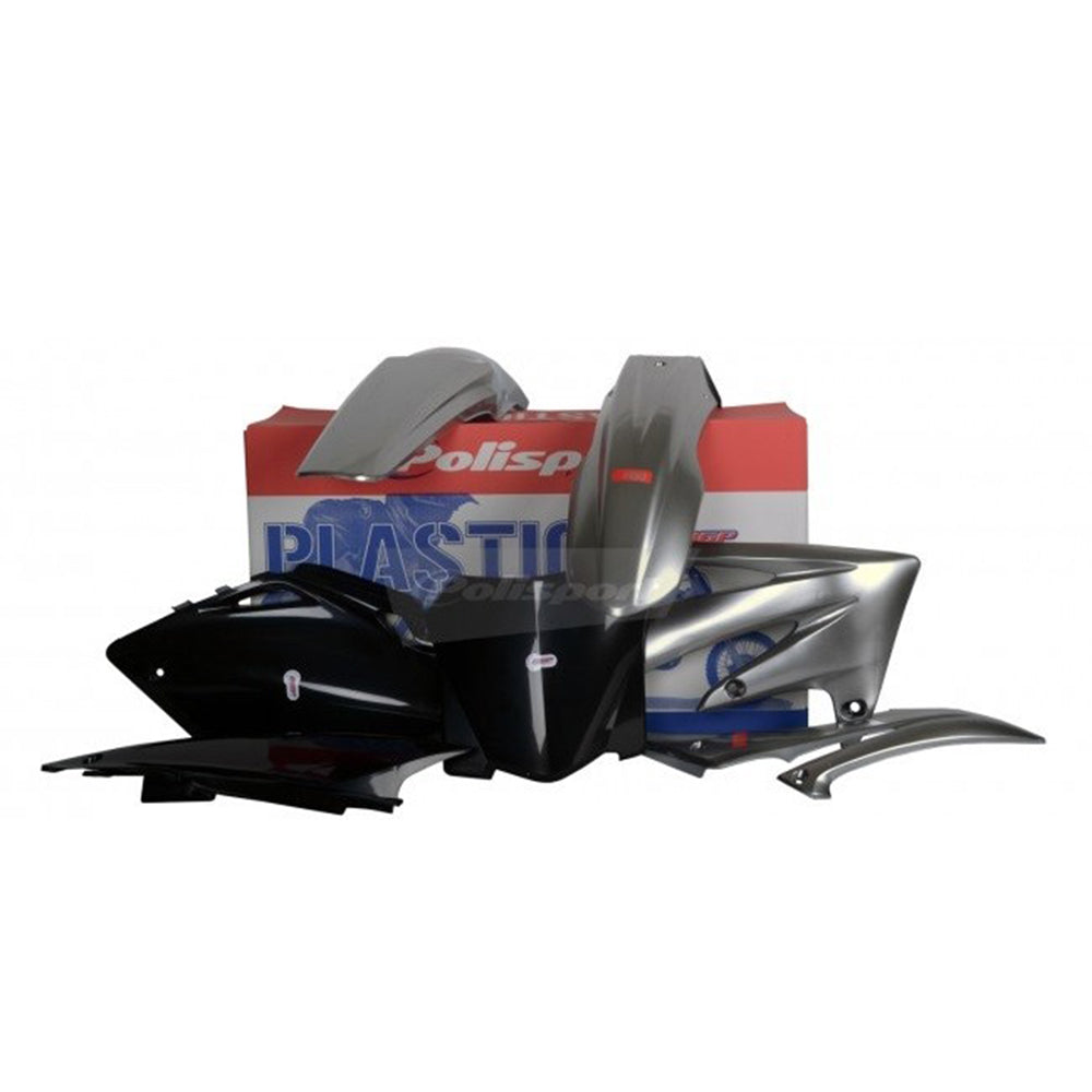 POLISPORT BOX KIT HONDA CRF450R 07-08 PD BRUSHED ALUMINIUM