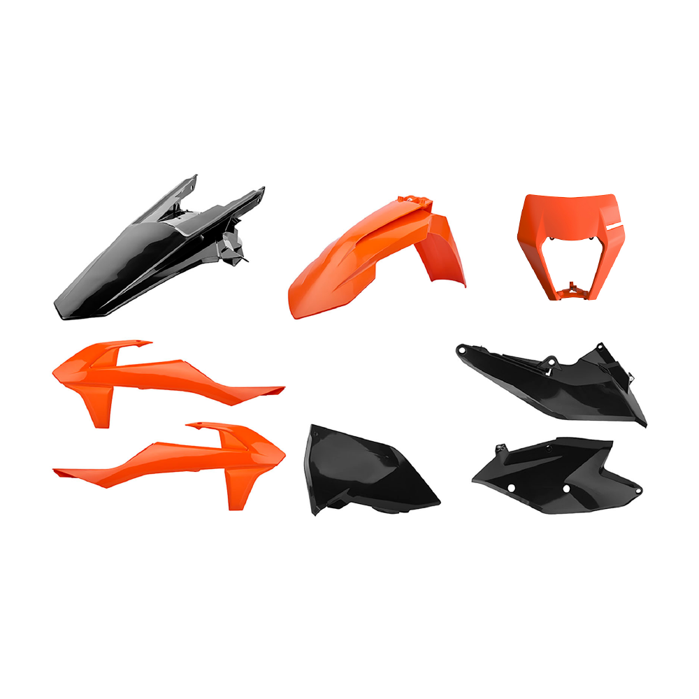 POLISPORT BOX KIT ENDURO WITH HEADLIGHT MASK KTM EXC/EXC-F 17-19