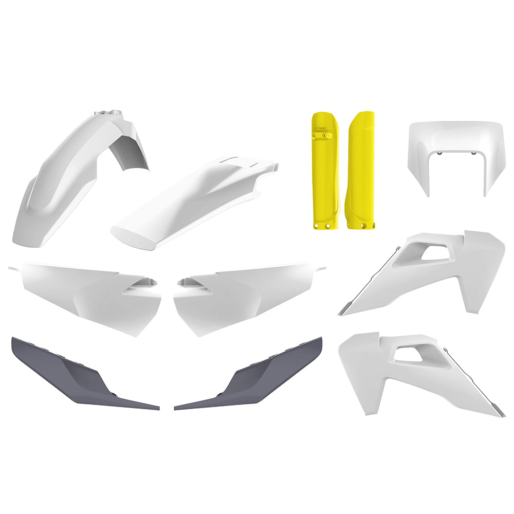 POLISPORT BOX KIT HUSQVARNA TE150-300, FE250-501 20-23 (INC FORK GUARDS)
