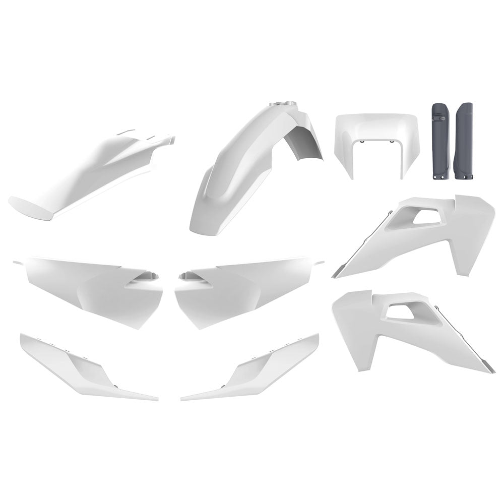 POLISPORT BOX KIT HUSQVARNA TE150-300, FE250-501 20-23 (INC FORK GUARDS)