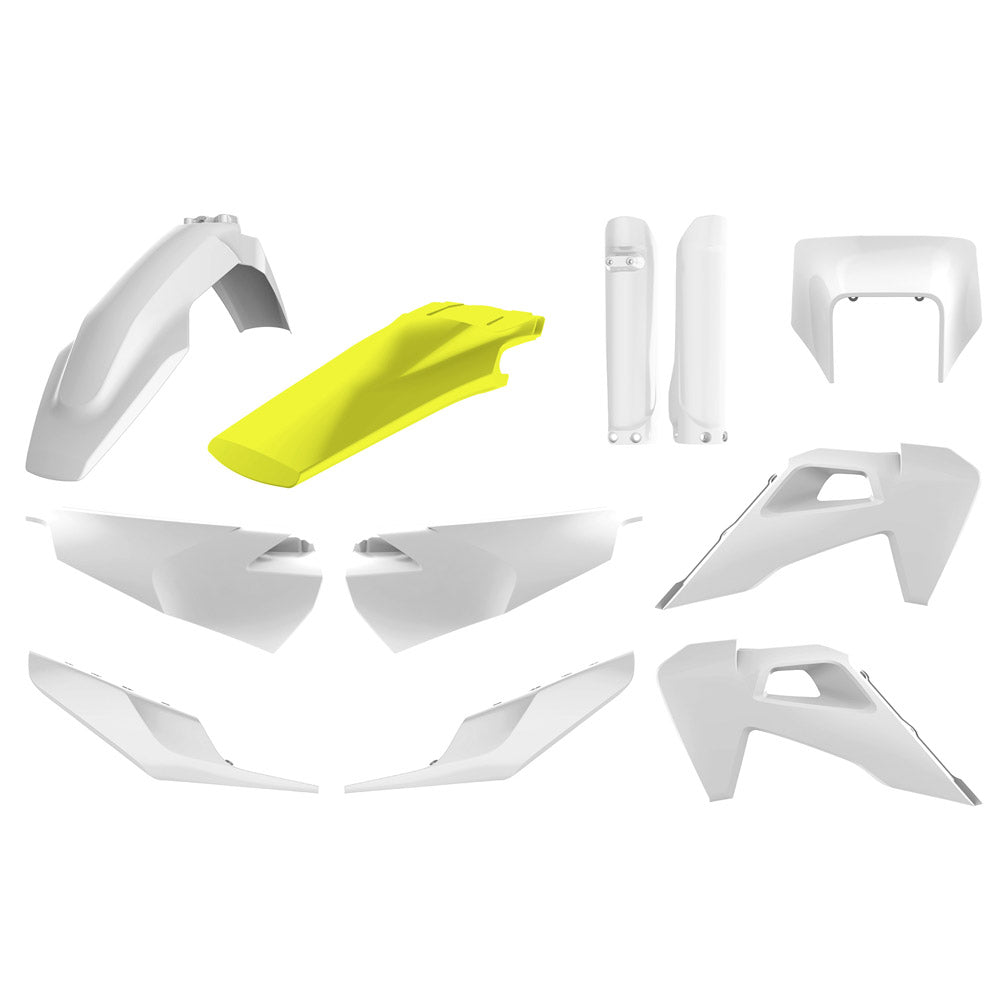 POLISPORT BOX KIT HUSQVARNA TE150-300, FE250-501 20-23 (INC FORK GUARDS)