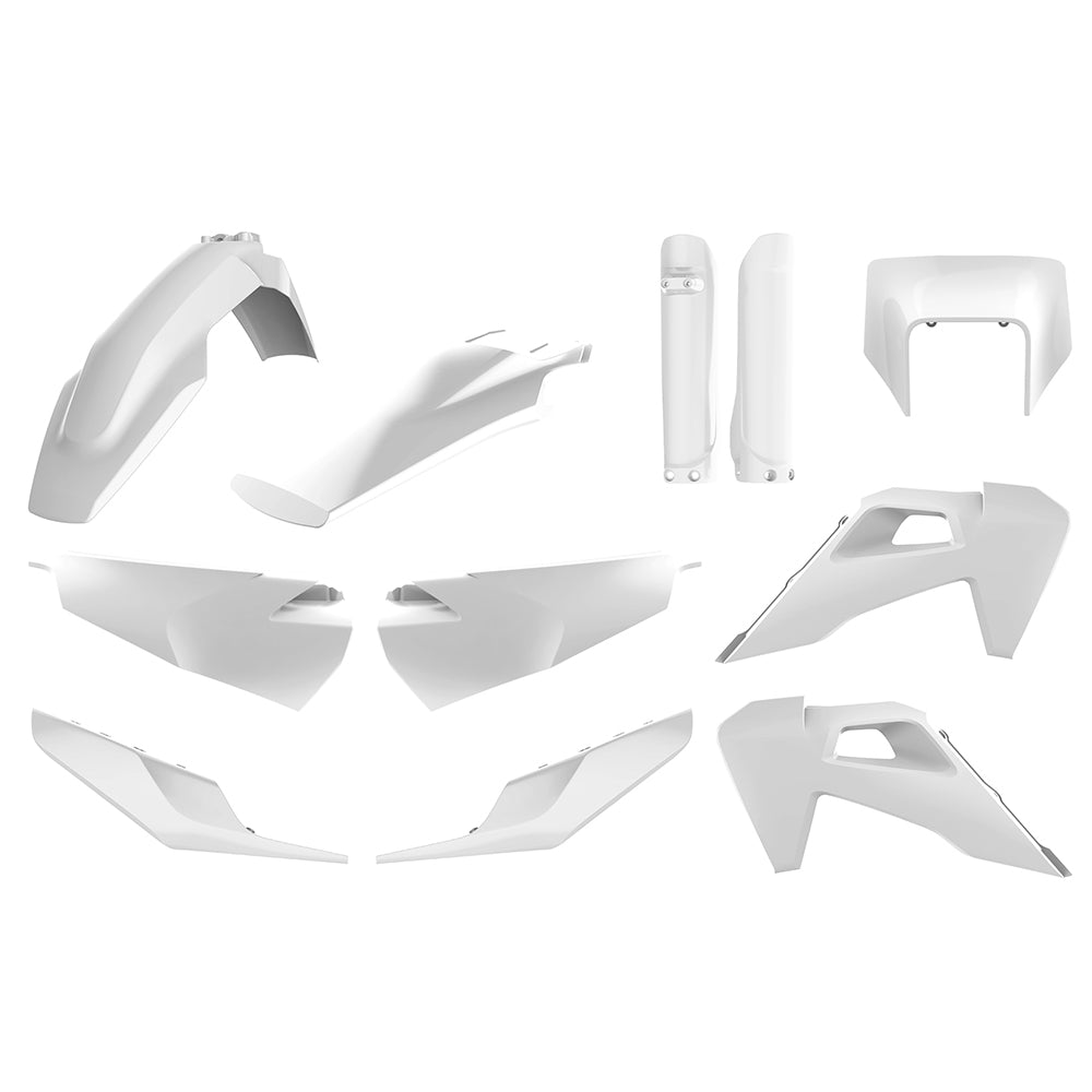 POLISPORT BOX KIT HUSQVARNA TE150-300, FE250-501 20-23 (INC FORK GUARDS)