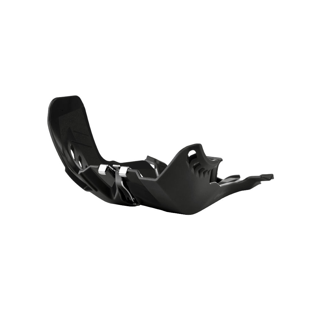 POLISPORT SKID PLATE KTM/HUSKY SX/TC250 17-18, EXC/TE250-300 17-19 BLACK