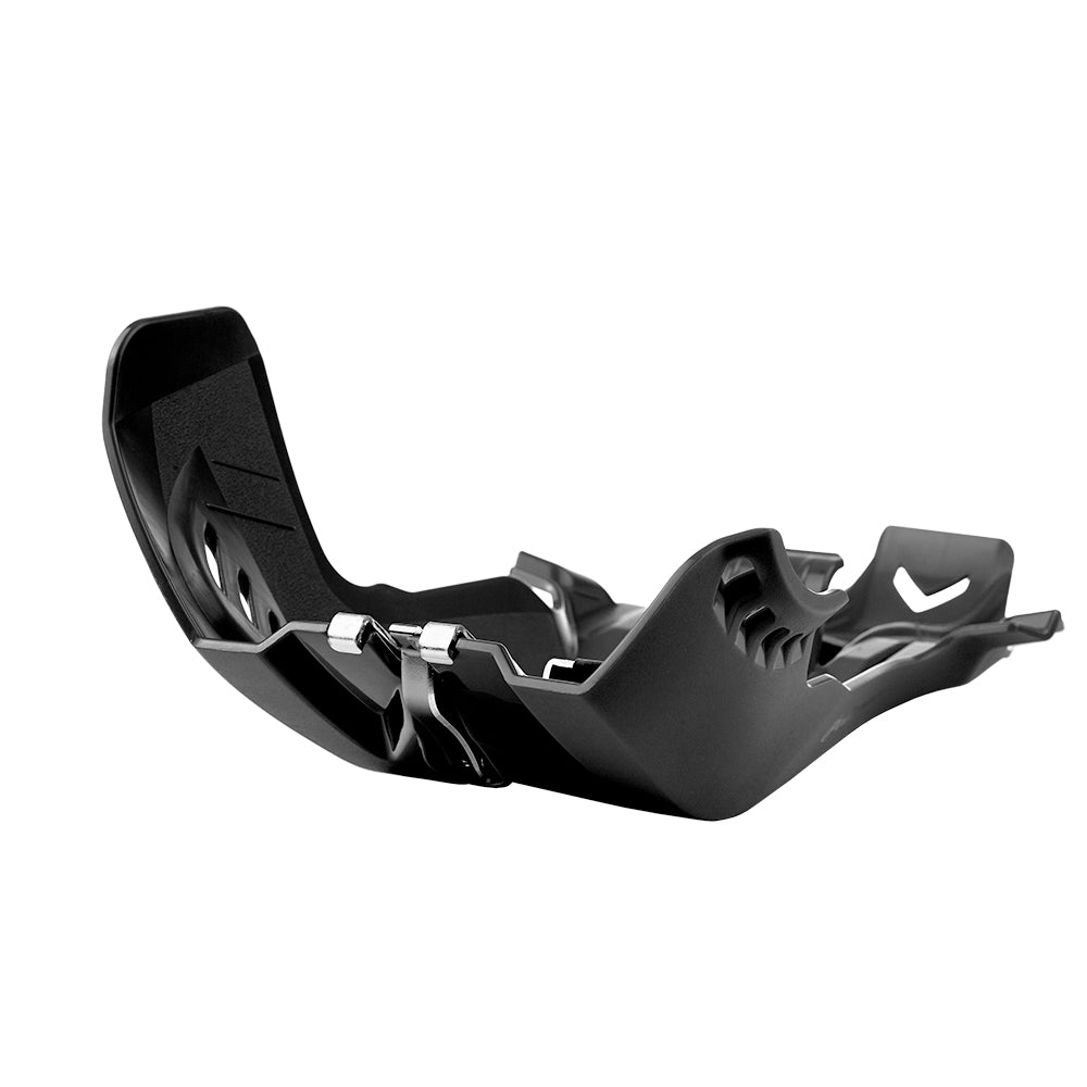 POLISPORT SKID PLATE INC LINKAGE PROTECTION KTM/HUSKY SX/TC/TX250-300 19-22, TE250-300 20-23 BLACK