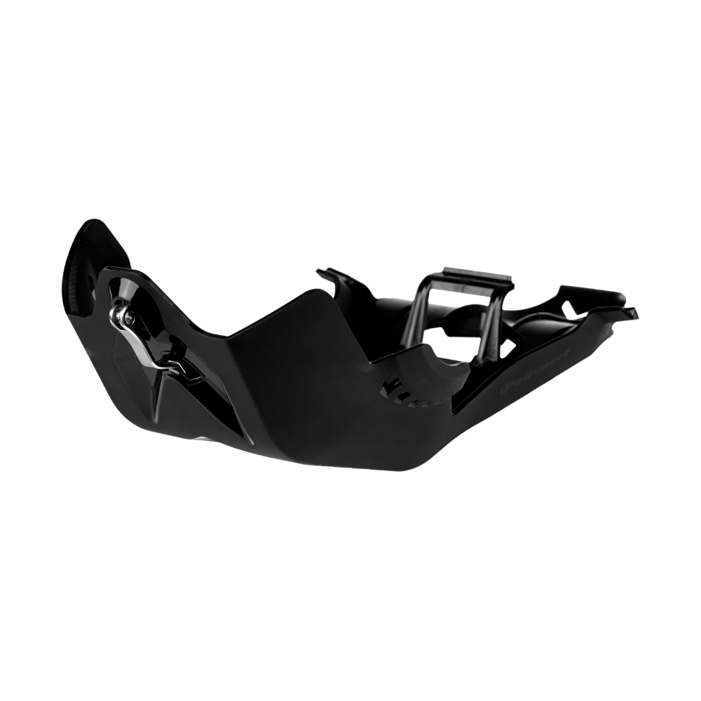 POLISPORT SKID PLATE INC LINKAGE PROTECTION BETA RR 350/390/430/480/500 20-23 BLACK