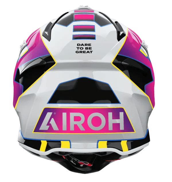 Airoh Aviator Ace 2 Sunrise Gloss MX Motocross/Enduro Helmet Red,Blue,Yellow,Purple,White - ACE Race Shop