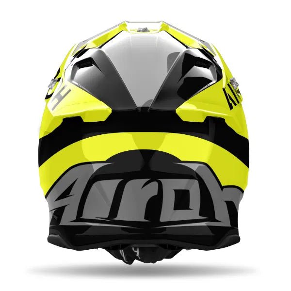 Airoh Twist 3 King Yellow Gloss MX Helmet - ACE Race Shop