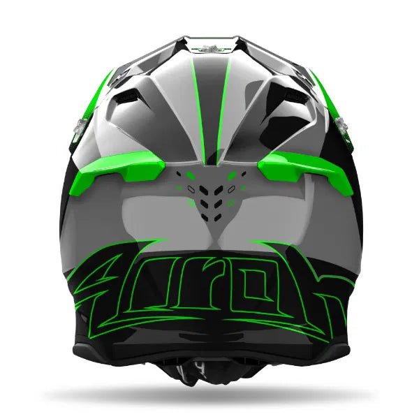 Airoh Twist 3 Shard Green Gloss MX Helmet - ACE Race Shop