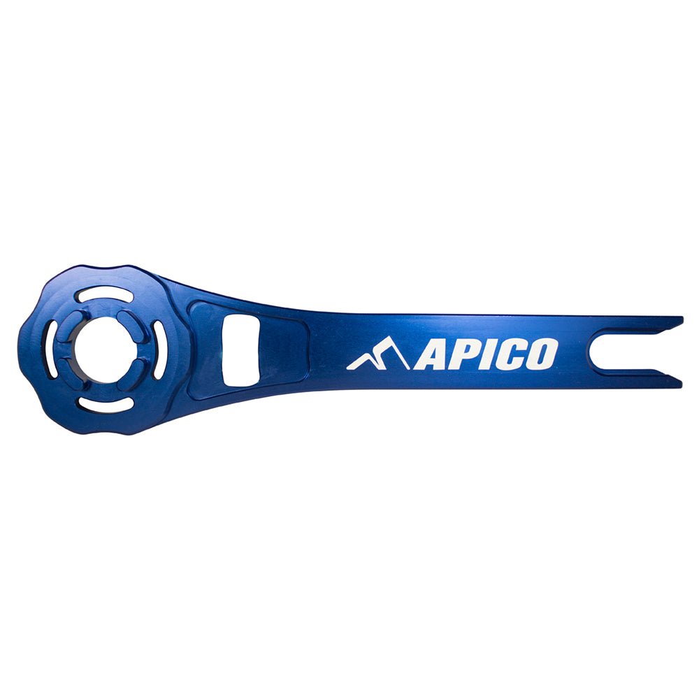 APICO FORK CAP WRENCH KTM/HUSQVARNA/HUSABERG WP 48MM BLUE - ACE Race Shop
