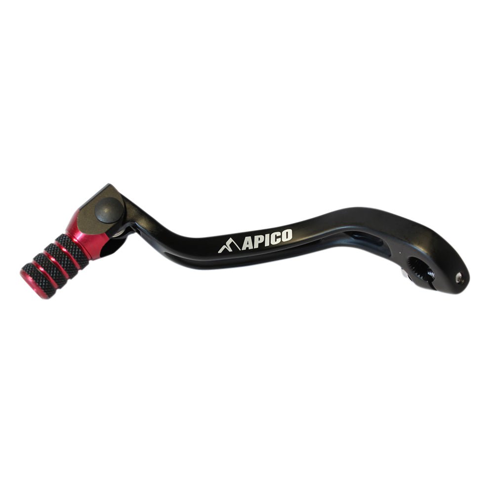 APICO GEAR PEDAL ELITE BETA ENDURO 125/200/250/300RR 13 - 23, 350/400/430/450/480/498/520 10 - 19 BLACK/RED - ACE Race Shop