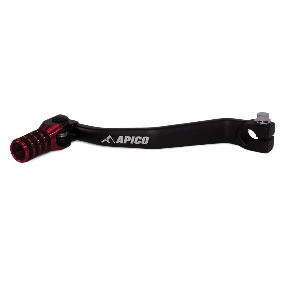 APICO GEAR PEDAL ELITE HONDA CRF250L/RL 13 - 21, CRF300L/RL 21 - 23 BLACK/RED - ACE Race Shop