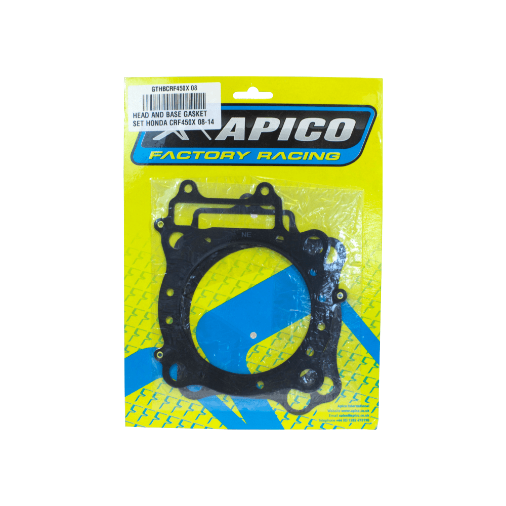 APICO HEAD AND BASE GASKET SET HONDA CRF450X 08 - 18 - ACE Race Shop